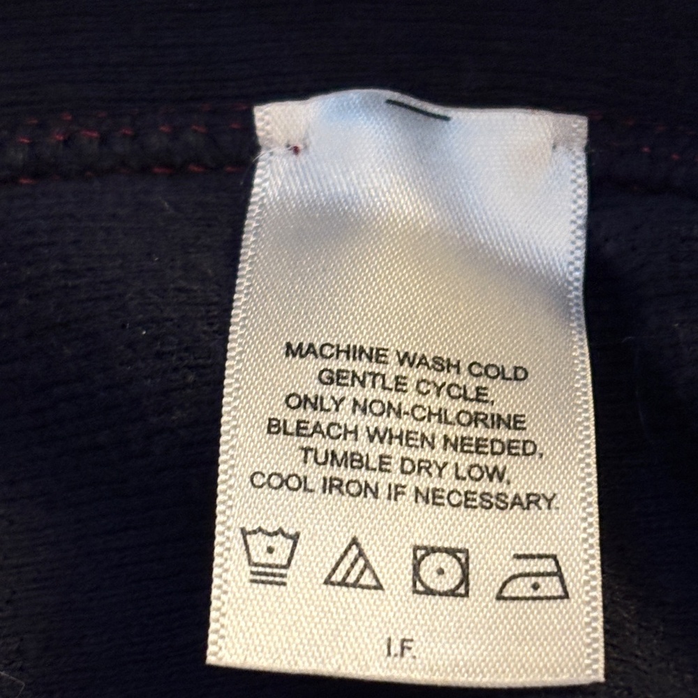 Alan Flusser 100% Cotton Full Zip Maroon Sweater Vest - Picture 5 of 8